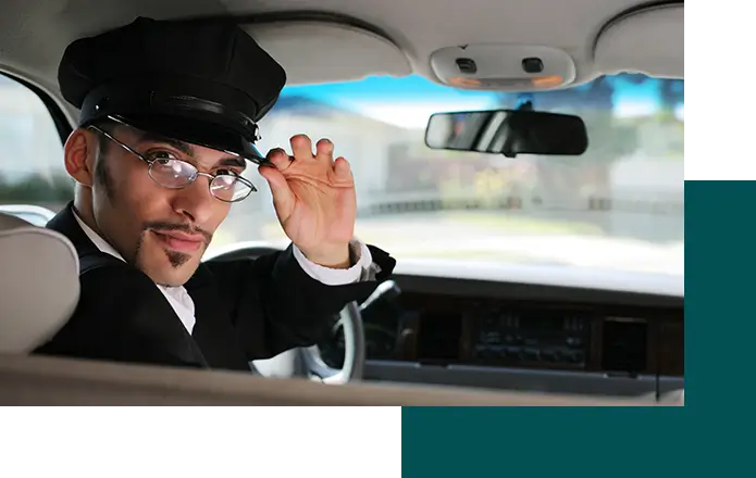 Limo Driver With A Cap